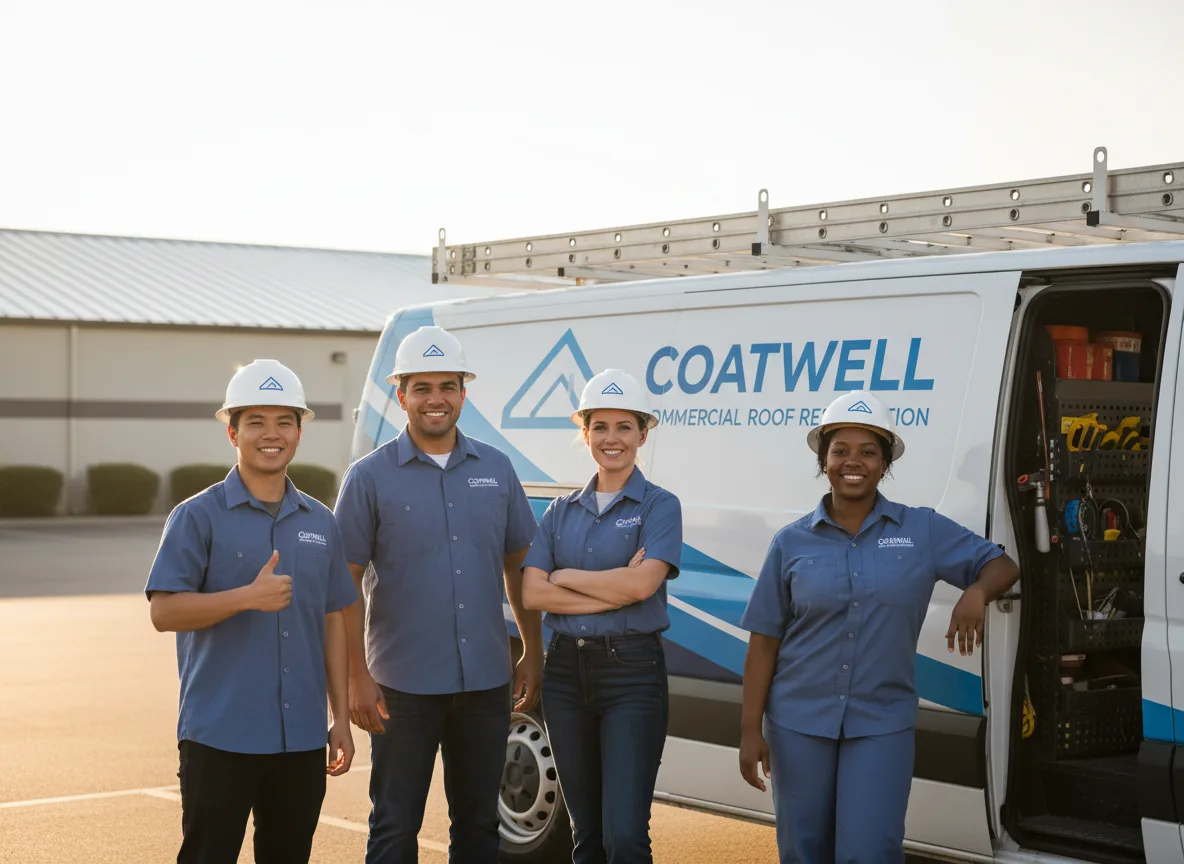 Commercial roof coating company in Olivehill, TN